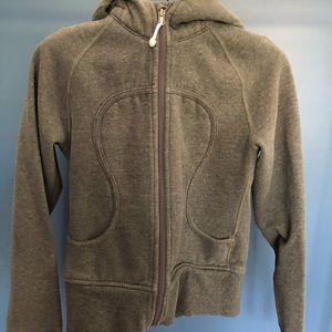 Grey Lululemon Hooded Sweatshirt / size 4